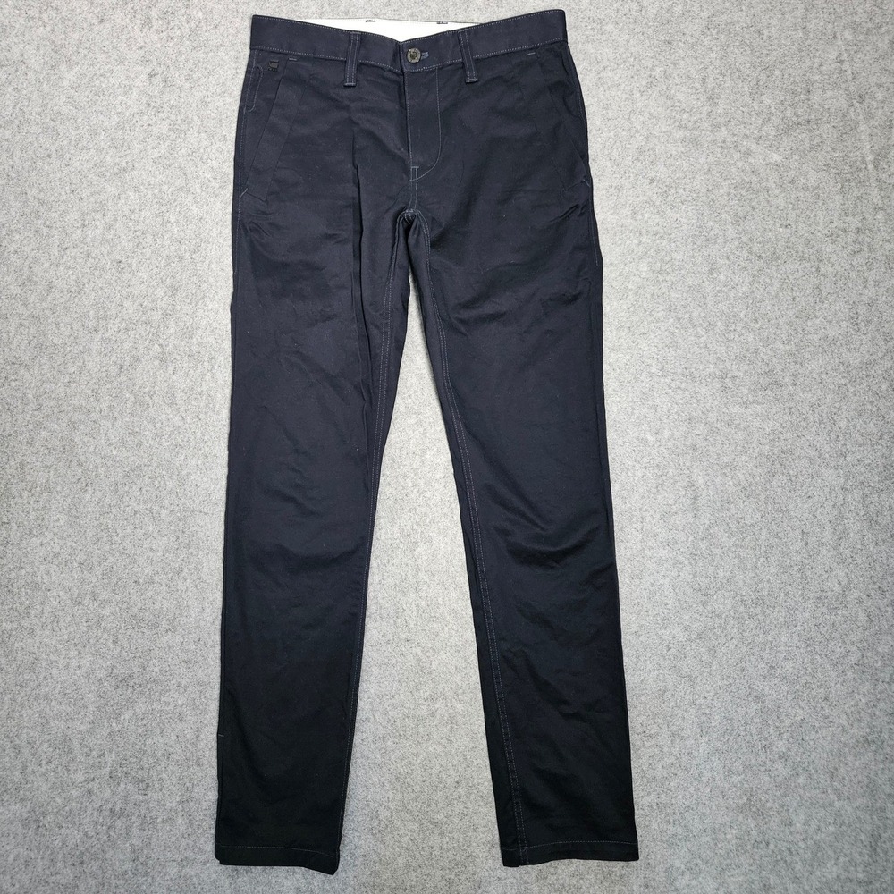 G-Star Raw Bronson Slim Chino Pants Mens 29x32 Dark Navy Blue Trousers